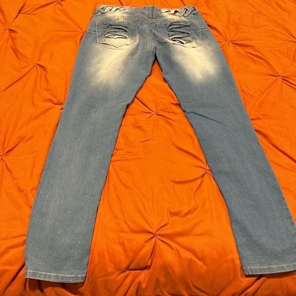 High Waisted Butt Lifting Moda Jeans - Picture 2 of 5